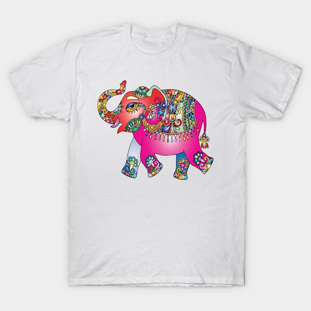 ELEPHANT Pop Art T-Shirt by BruceALMIGHTY Baker